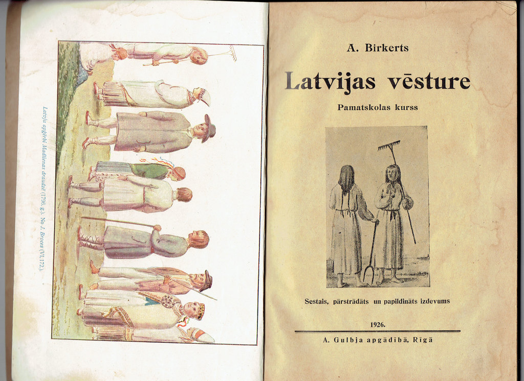 A.Birkerts, Latvian history