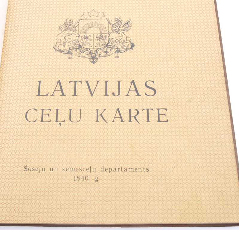 Latvian road map, J.Liepiņš