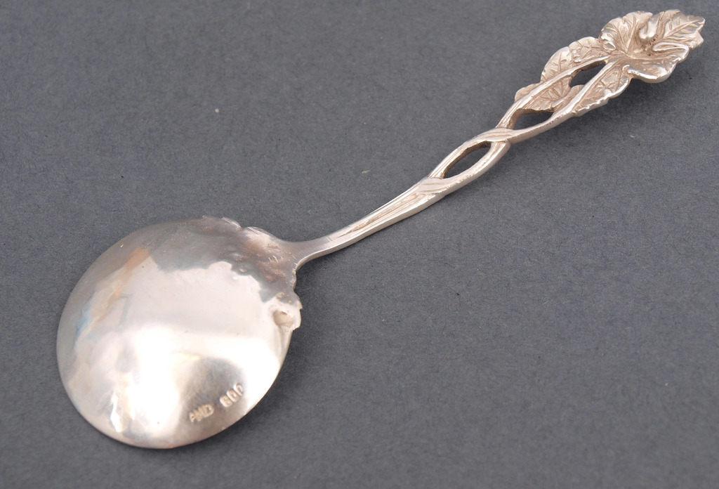 Silver sugar spoon 