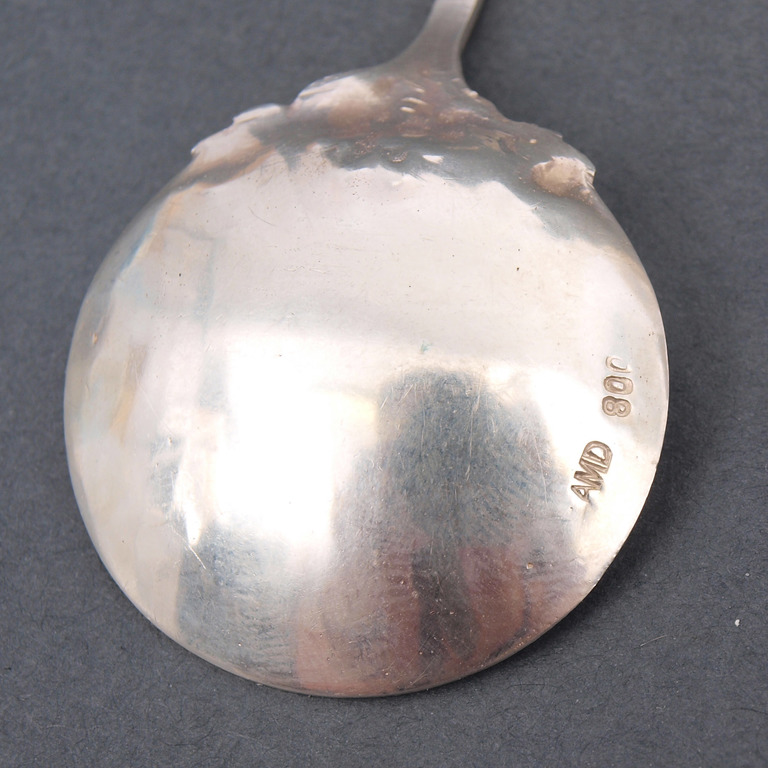 Silver sugar spoon 