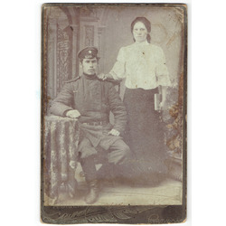 Soldier with women