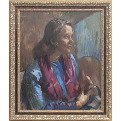 Lidijas Palepas-Ubānes portrets