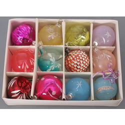 Decorations for Christmas tree (12 pcs.)