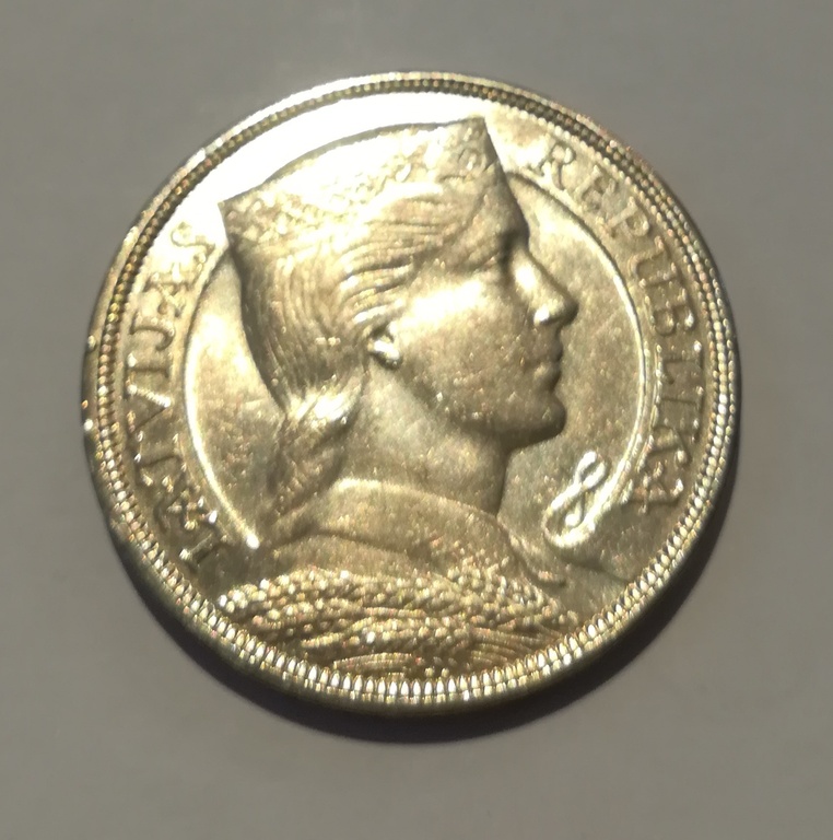 Silver five-lat coin - 1931