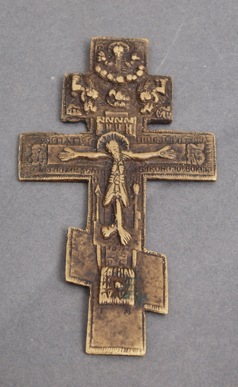 Православный бронзовый крест 
