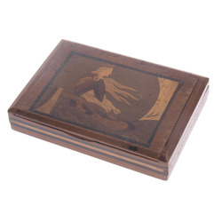 Mahogany wood box/chest