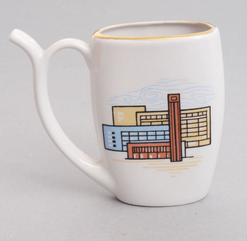 Porcelain mug for water 