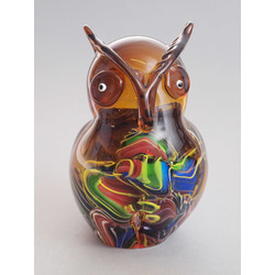 Colorful  glass figure 