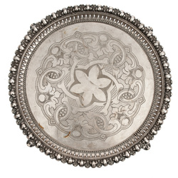 Silver tray