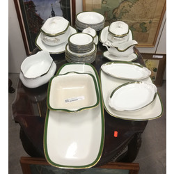 Faience dinner set