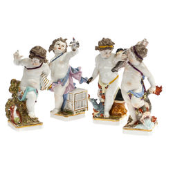 Collection of porcelain figures 