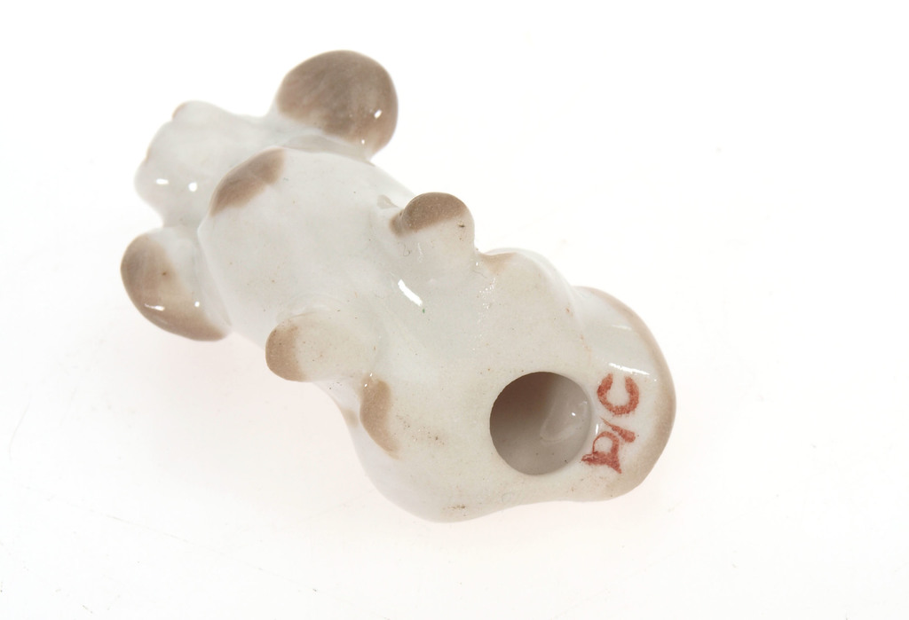 Porcelain figure “The dog(Болонка)”