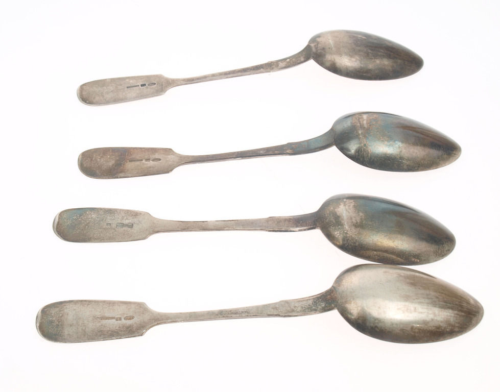 Silver spoons (4 pcs.)