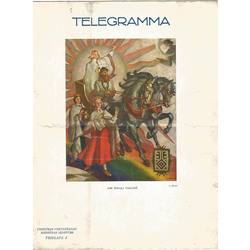 Telegramma ar J.Bīnes vāka ilustrāciju