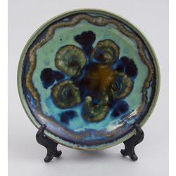Jūgendstila keramikas šķīvis