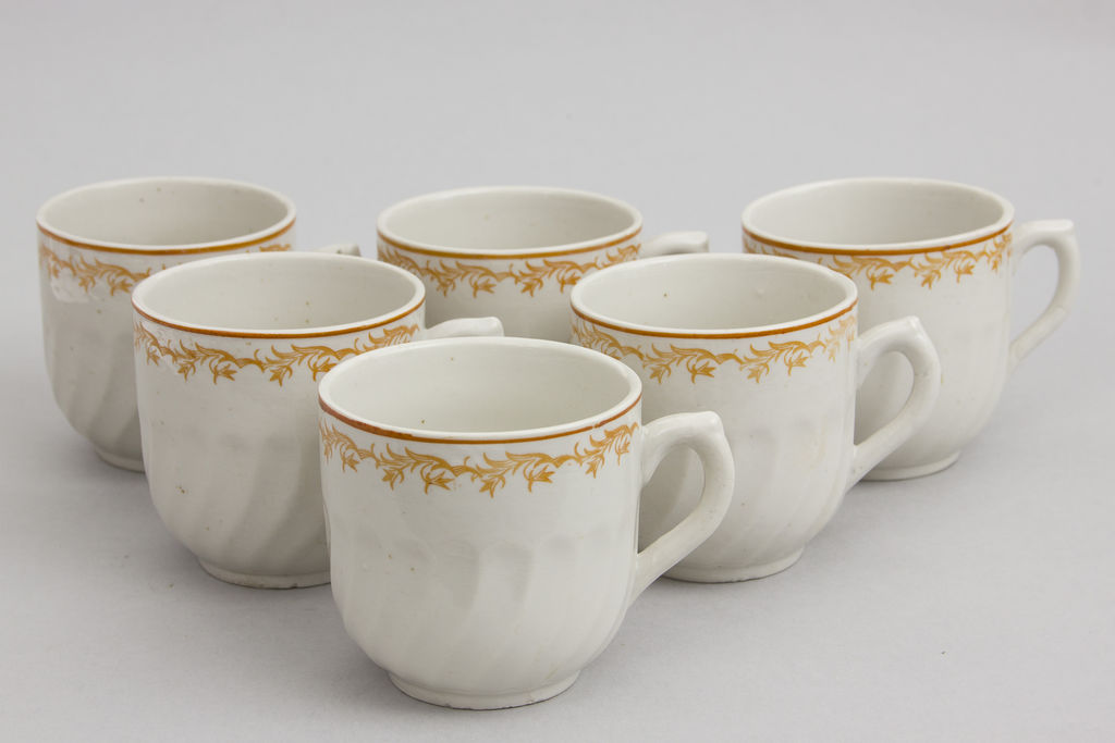 Porcelain Cups (6 pcs.)