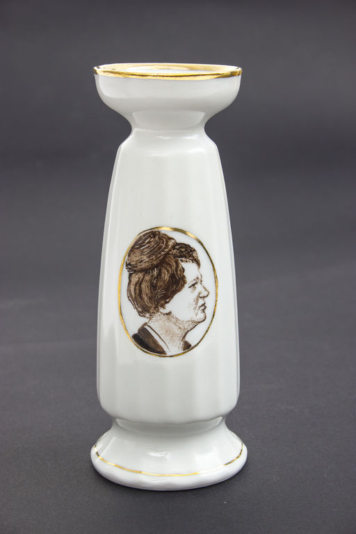 Porcelain candlestick 