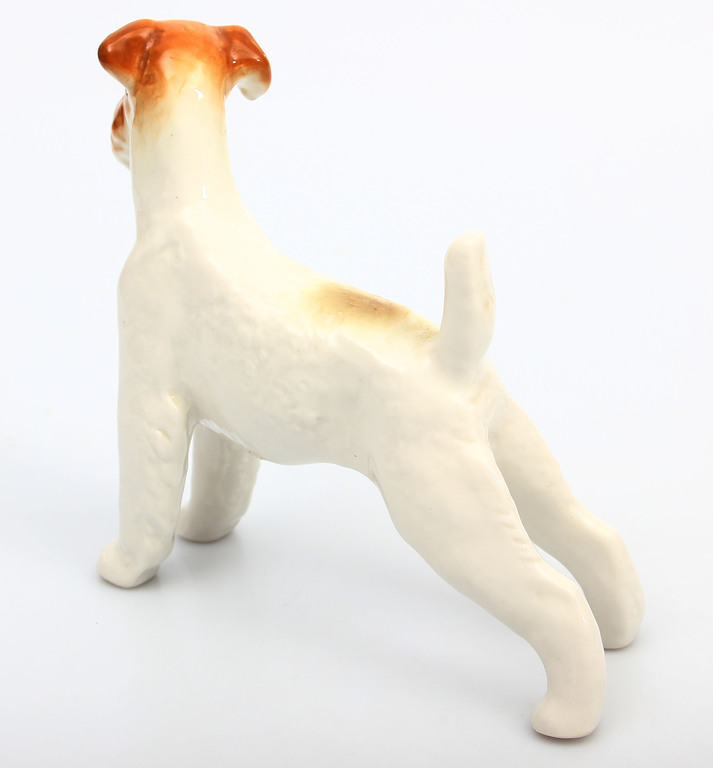 Porcelain figure ''Dog - terrier