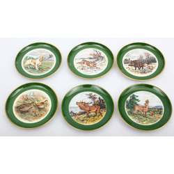 Porcelain plates 6 pcs.  