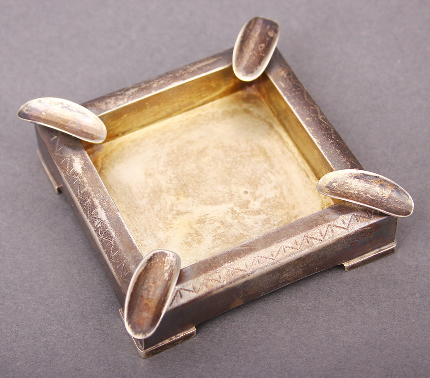 Silver ashtray