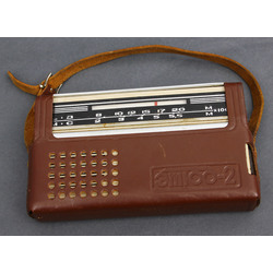 Pocket radio with leather bag Etiud-2(этюд-2)