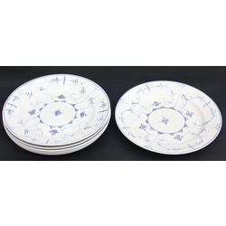 Faience plates 6 pcs.