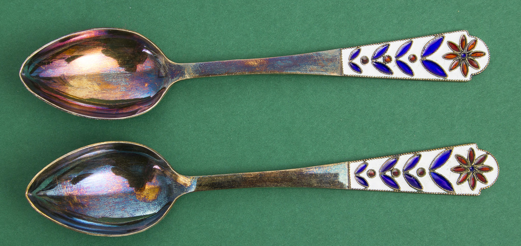 Silver spoons 2 pcs. in original box