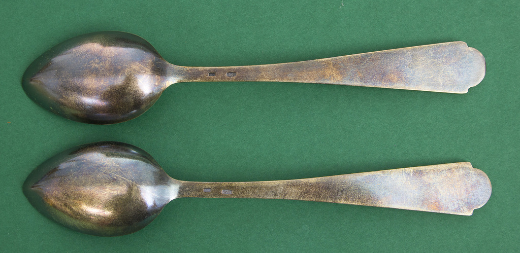 Silver spoons 2 pcs. in original box