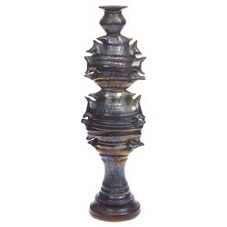 Ceramic candlestick