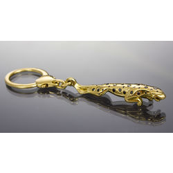 Gold keychain 