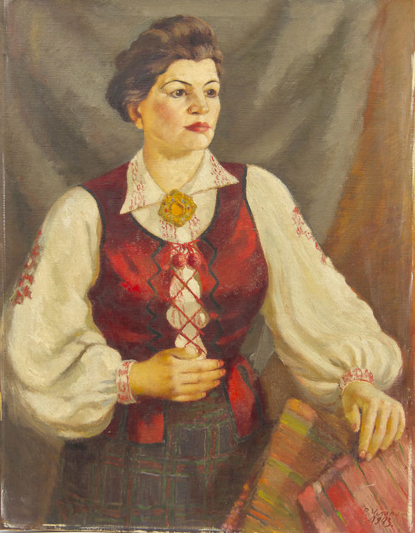 Woman in Folk costume