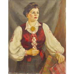 Woman in Folk costume