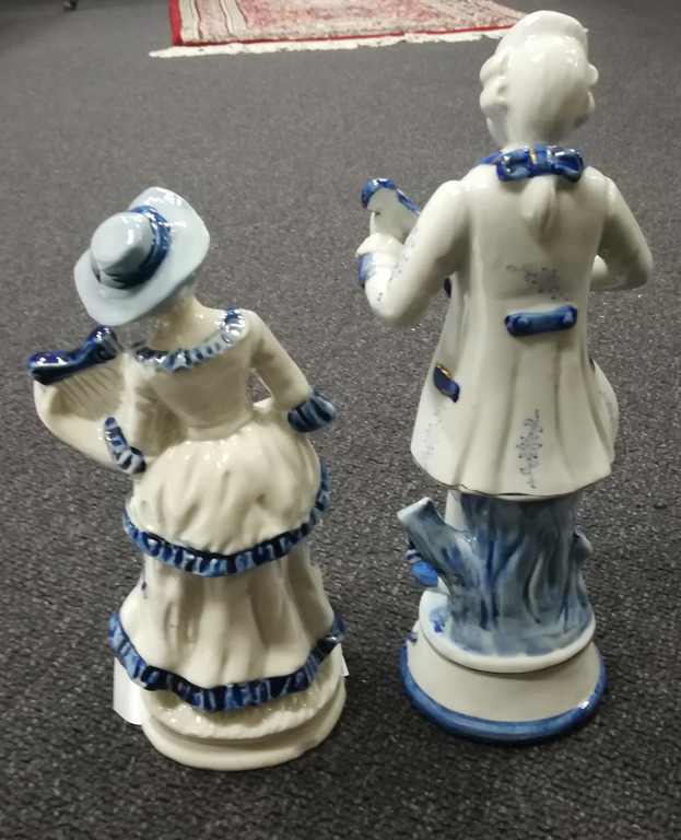 Porcelain figurine's 2 pcs. ''Musicians'