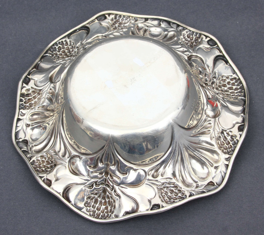 Art Nouveau silver candy utensil