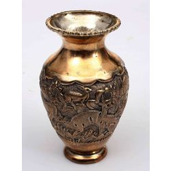 High fineness silver vase 