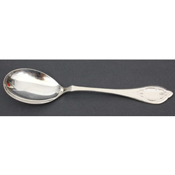 Silver salad spoon