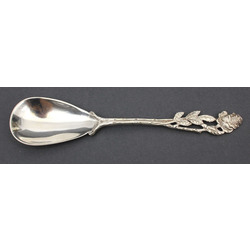 Art Nouveau silver spoon 