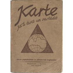 Karte. Kā to lasīt un sastādīt, A.Eglītis