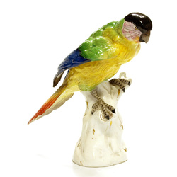 Porcelain figure  "Parrot"