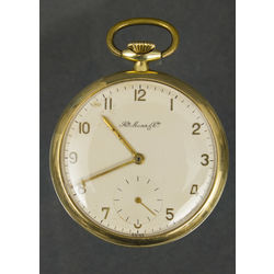 Zelta apbalvojumu kabatas pulkstenis Henry Moser & Co oriģinālajā kastē