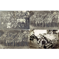 Collection of photographs by Latvian Army lieutenant Vilis Robeznieks (16 pieces)