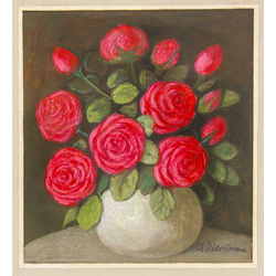 Still life with roses