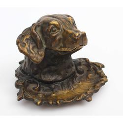 Bronze inkstand 