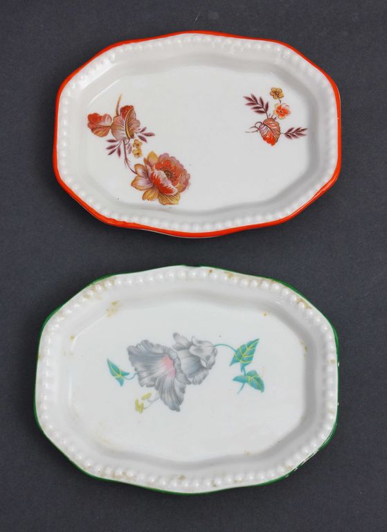 Two porcelain utensils