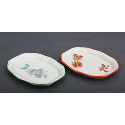 Two porcelain utensils