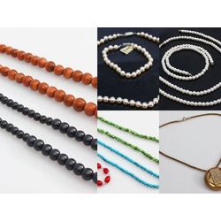 Various necklaces