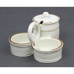 Porcelāna garšvielu trauks 