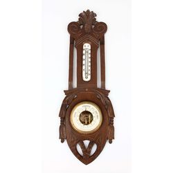 Oak barometer