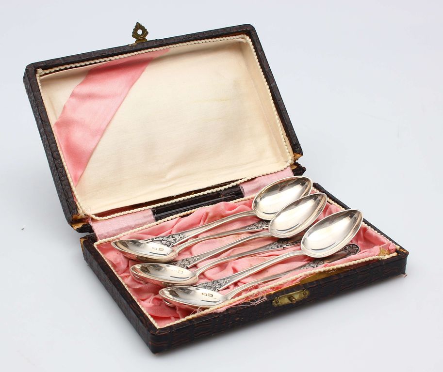Silver spoons 6 pcs. in the original box