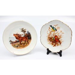 Porcelain plates 